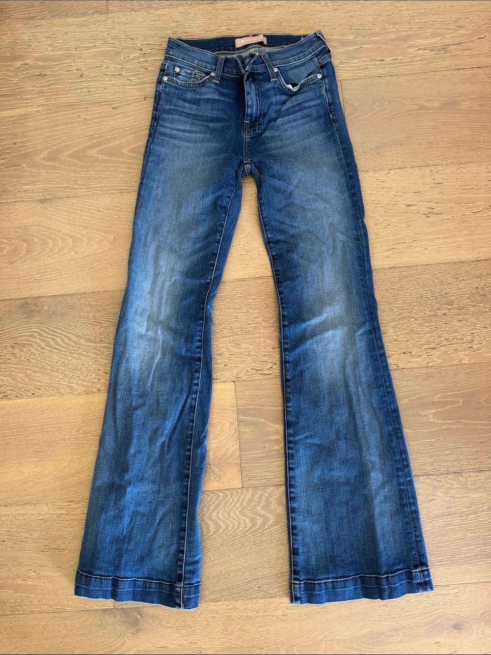 7 For All Mankind Dark Wash Women's Bootcut Jeans
